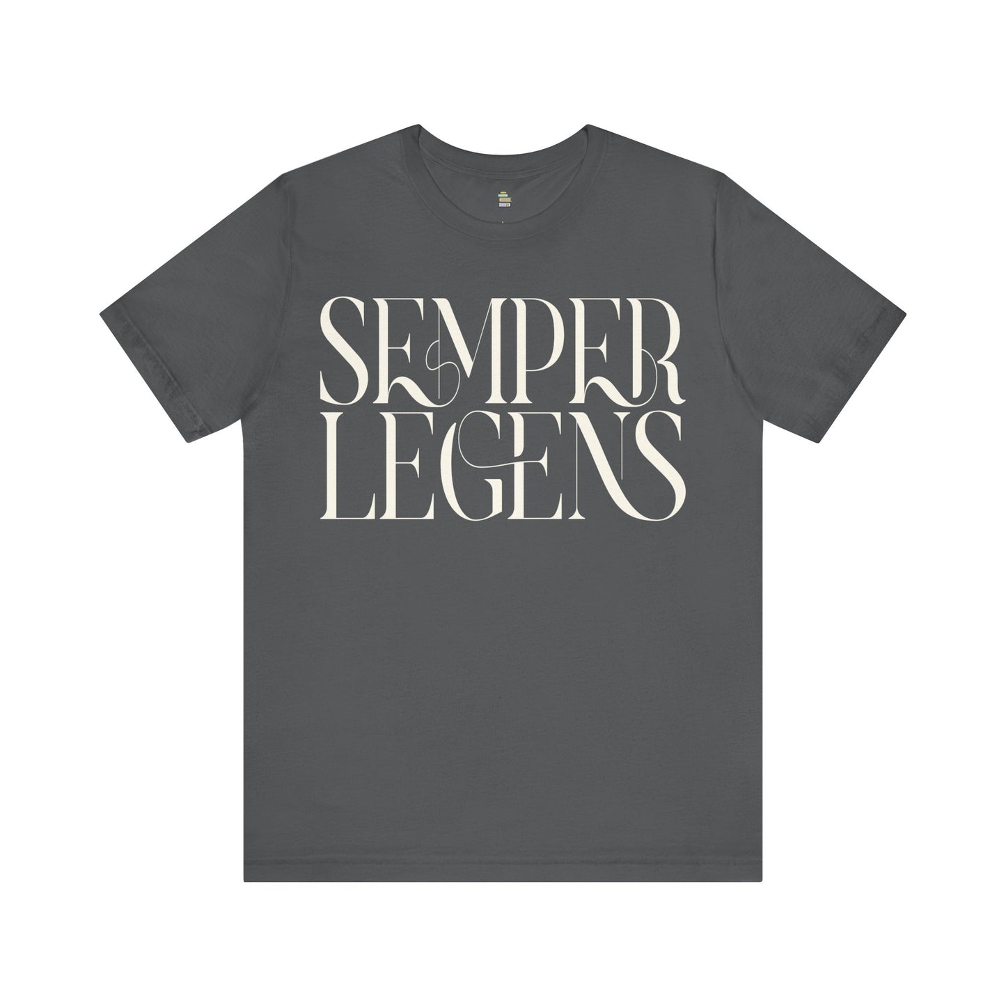 Semper legens Latin quote Book Lover Graphic T-shirt