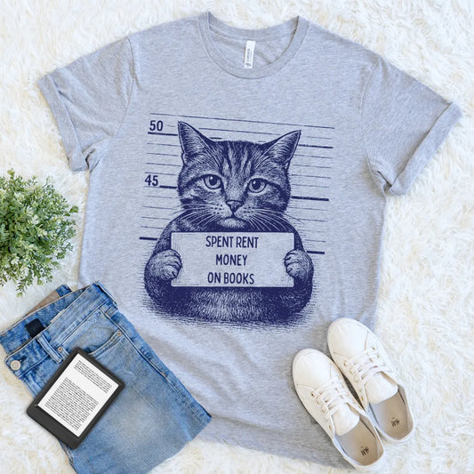 Comic T-shirt for readers with poor financial priorities