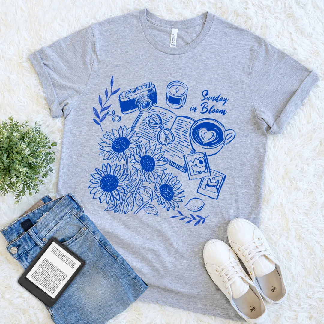 books and coffee cozy introvert t-shirt for slow mornings