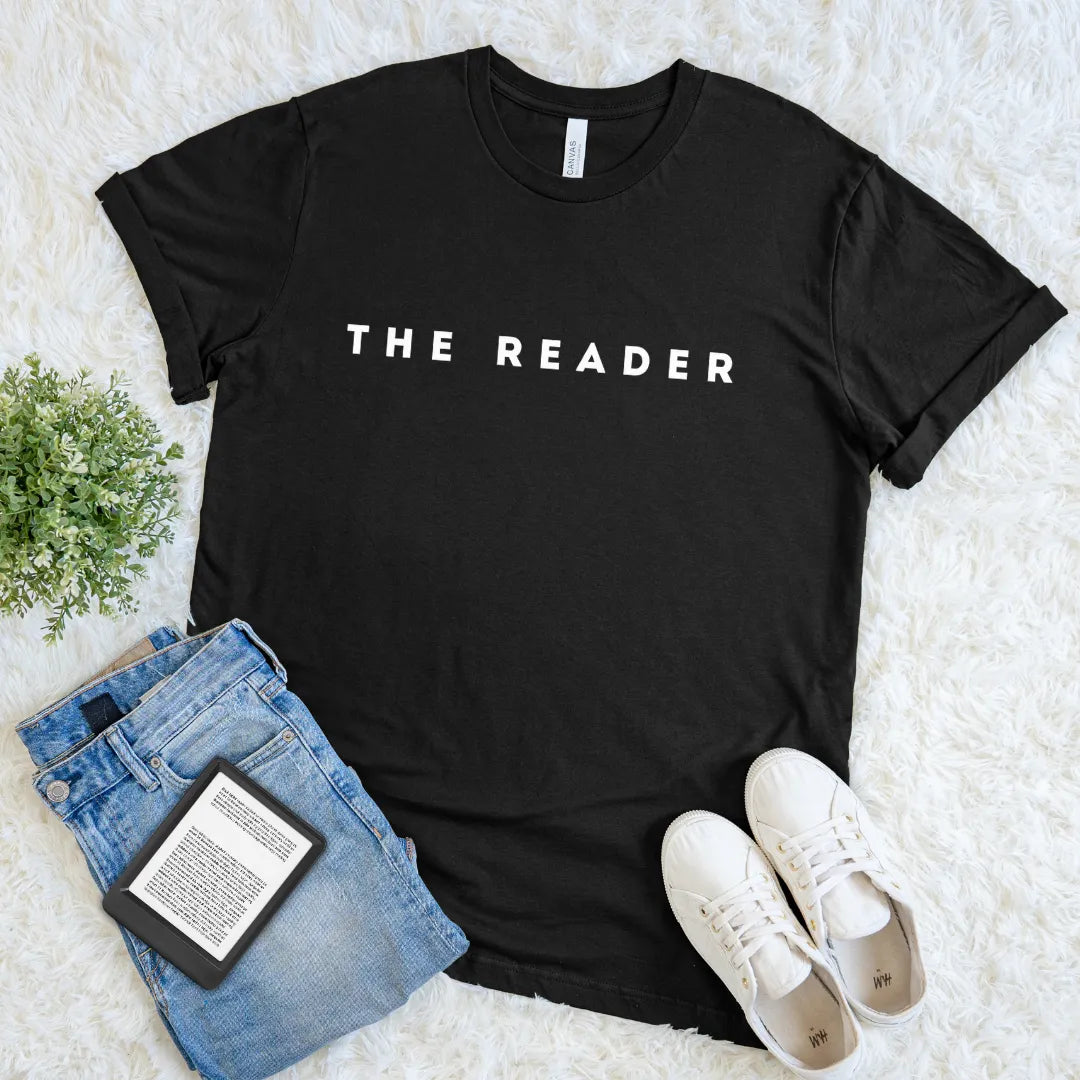clean design literary tee for introverts