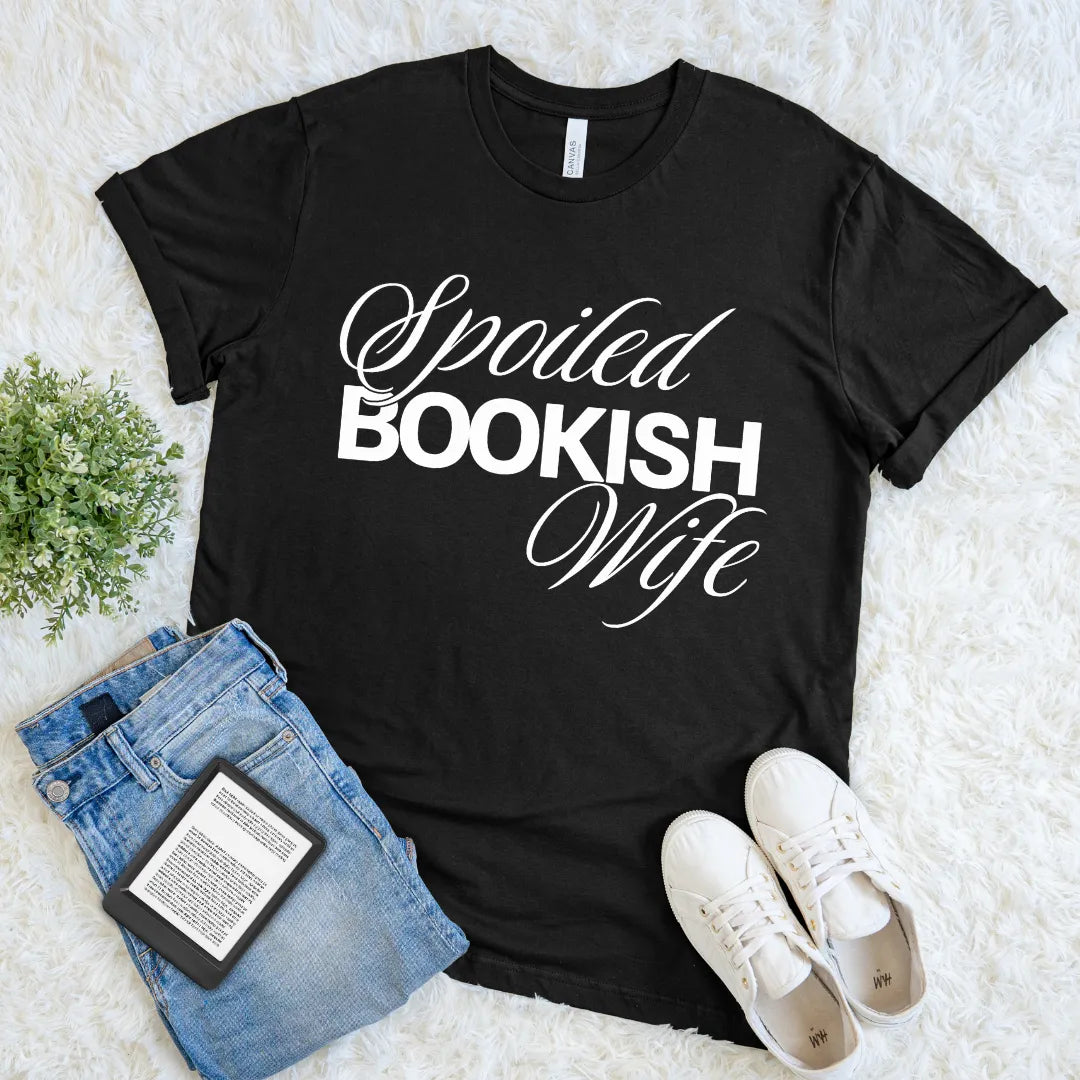 Statement reader shirt for romance lovers and bookish wives
