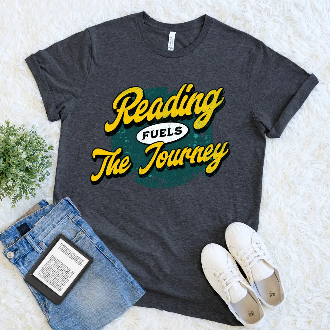 vintage travel-themed book lover shirt