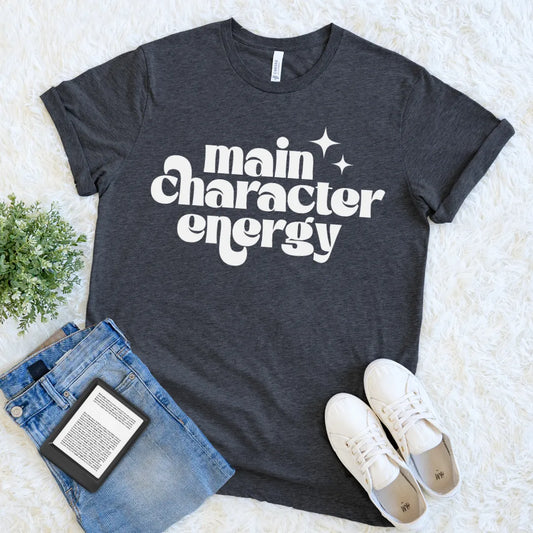 retro bookish tee for confident readers