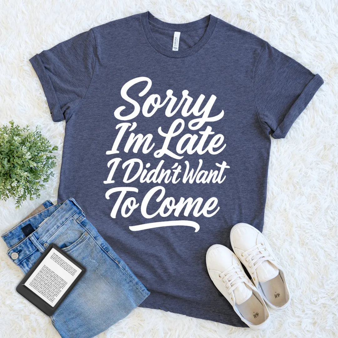 Witty T-shirt perfect for introverts and book lovers
