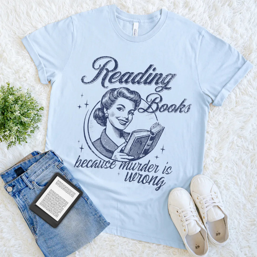 sarcastic reading t-shirt for book lovers