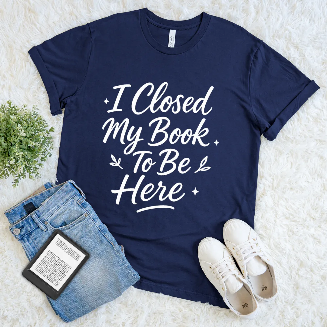 Bookworm shirt for introverts with humorous reading slogan