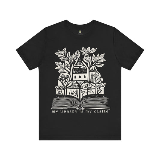 My Library Is My Castle Unisex T-shirt