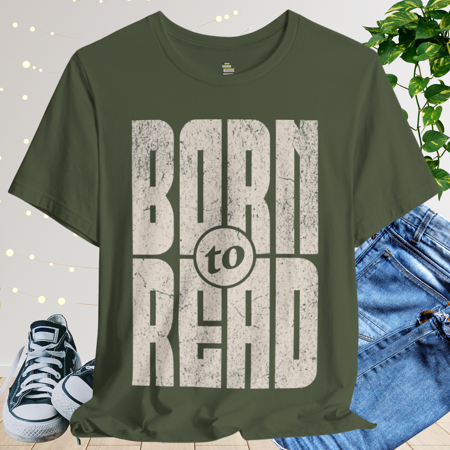 Born To Read Unisex T-shirt