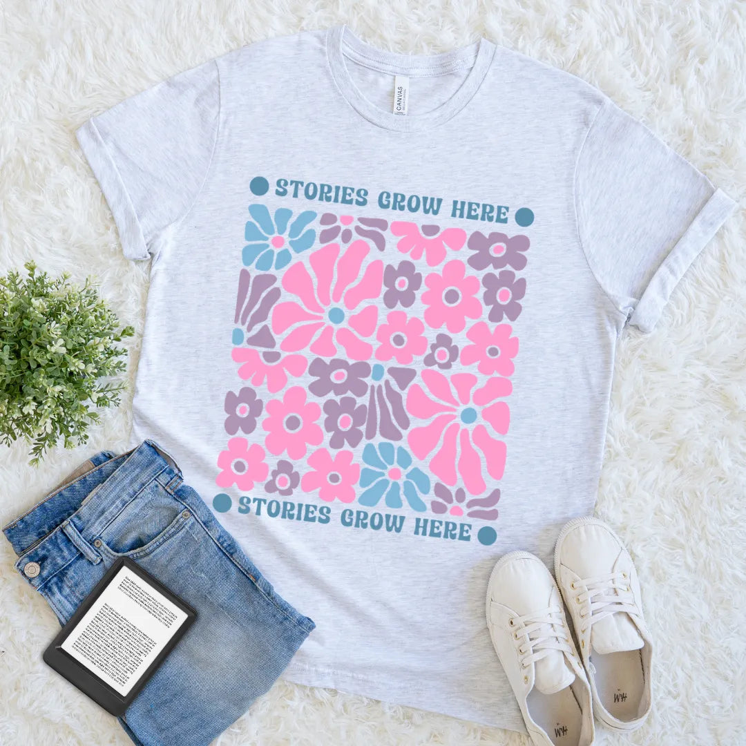 cute pastel t-shirt for writers and introverts