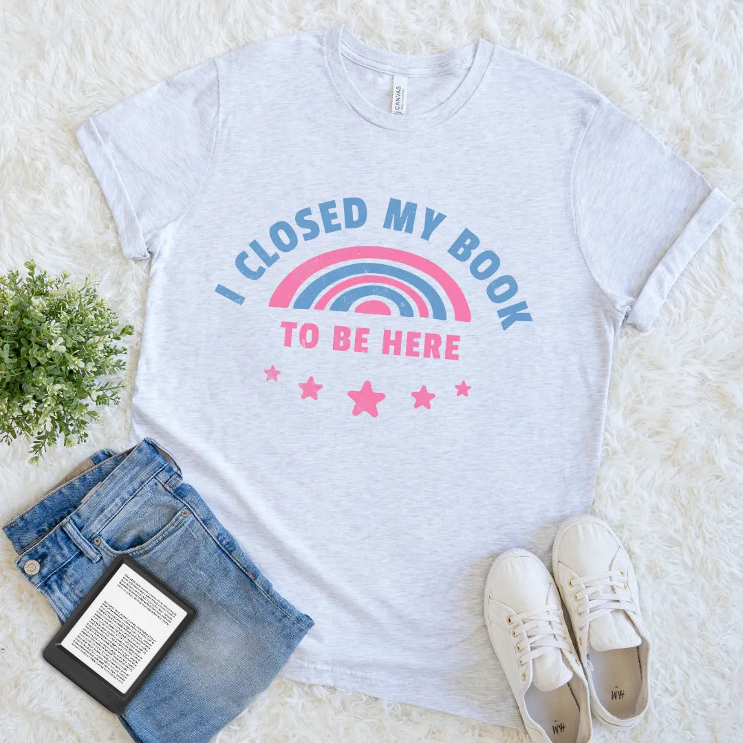 funny introvert t-shirt with rainbow and stars
