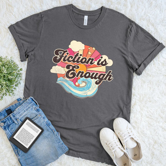 fictional worlds inspired t-shirt for readers