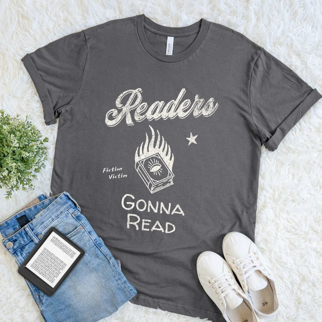 Reader Gonna Read Graphic T-Shirt –  Vintage Shirt for Book Lovers