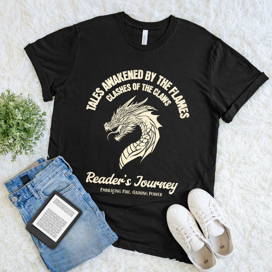 tales awakened dragon shirt for bookworms