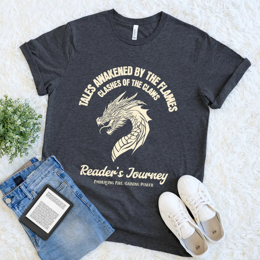 tales awakened dragon shirt for bookworms