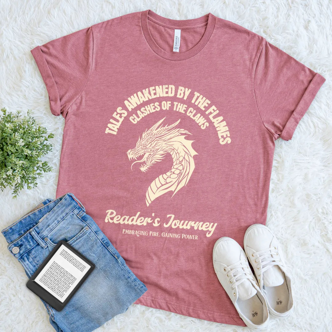 fantasy dragon reader tee