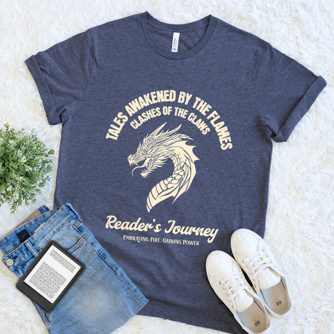 fantasy dragon reader tee