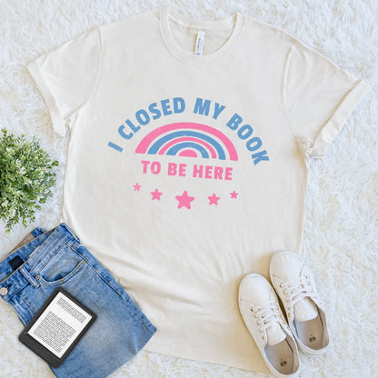 funny introvert t-shirt with rainbow and stars