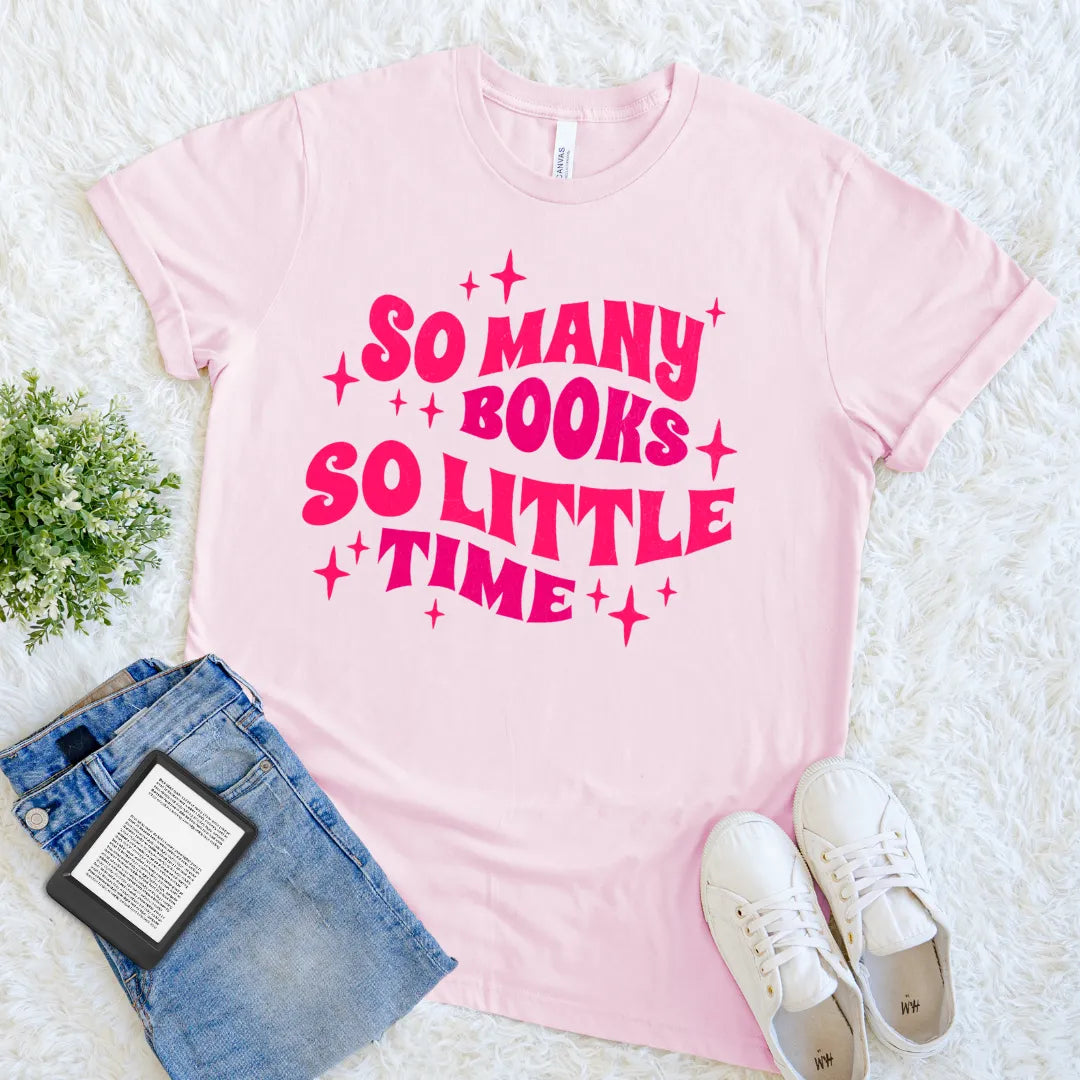 funny pink bookworm tee