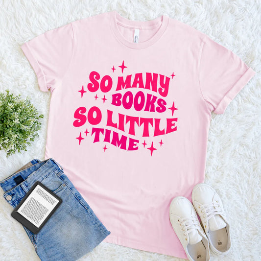 funny pink bookworm tee