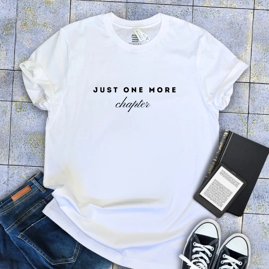 just one more chapter reading shirt