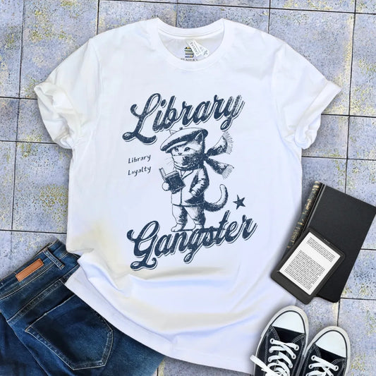 literary street style tee for readers with attitude