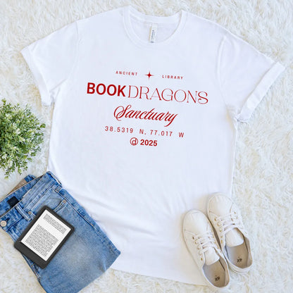book dragons sanctuary coordinates shirt
